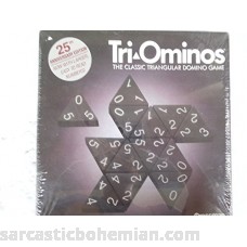 Tri-Ominos 25th Anniversary Edition; Now with Larger Easy to Read Numbers! B004QVV60W